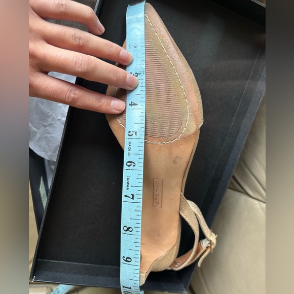 Steven by Steve Madden Caydence Dusty Gold Sparkle Kitten Heel Pumps Sz 6.5 - Picture 10 of 10